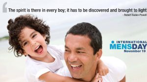 International Men’s day Friday 19 November 2021 – Better Relations Between Men & Women