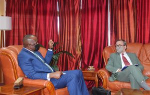 Prime Minister Skerrit receives courtesy call from French Ambassador