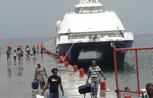 Val Ferry manager welcomes return of ferry services but is concerned about situation in Guadeloupe