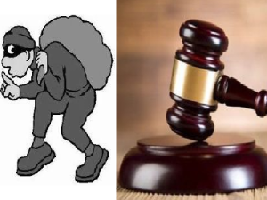 Two imprisoned for theft of television and alcohol at Goodwill