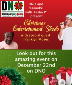 LIVE: DNO and ‘Karaoke with Tasha P’ present Christmas Entertainment Shodo