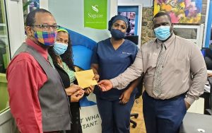 Sagicor Team completes year of giving back with ‘180 Acts of Kindness’