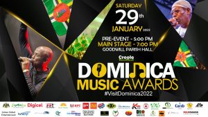 ANNOUNCEMENT: Dominica Music Awards 29th January 2022
