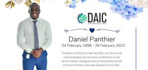 DAIC shares sincerest condolences on the passing of Executive Assistant Daniel Panthier