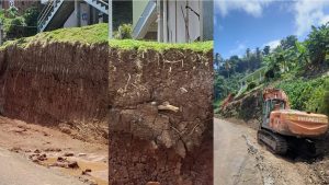 Concerns raised over the safety of road rehabilitation works being undertaken on Dominica’s east coast