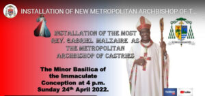 LIVE (from 3:30 PM): Installation of the Most Rev. Gabriel Malzaire as the new Metropolitan Archbishop of Castries