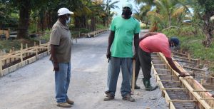 Island wide improvement to farm access roads to benefit over 700 farmers, expand acreage and production