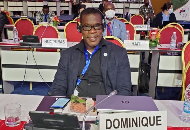 Dominican Edgar Hunter elected UNCCD (COP 15) Vice President for Latin America and the Caribbean