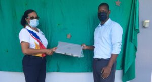 Education in Dominica benefits from $20,000 donation of computers by Harris Paints