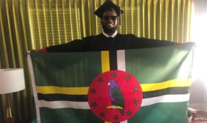 Loik Charles becomes first blind Dominican to graduate from university