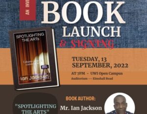 LIVE (from 7:00 PM): Launch of Ian Jackson’s book ‘Spotlighting The Arts’