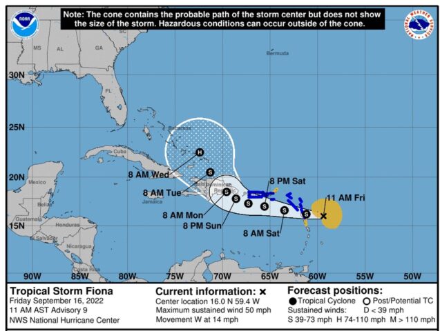 Statement from the Office of Disaster Management on Tropical Storm ...