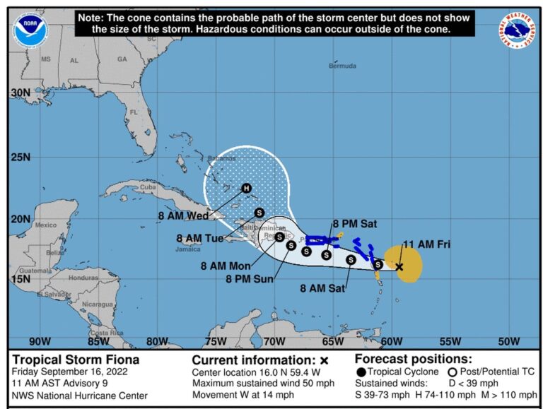 Statement from the Office of Disaster Management on Tropical Storm ...