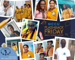 NCCU Staff Pay Homage to Alma Maters with Flashback Friday: Back 2 School Edition