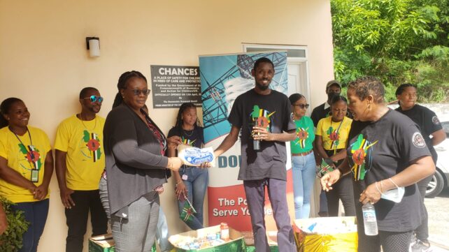 DOMLEC observes Flag Day by donating to charities - Dominica News Online