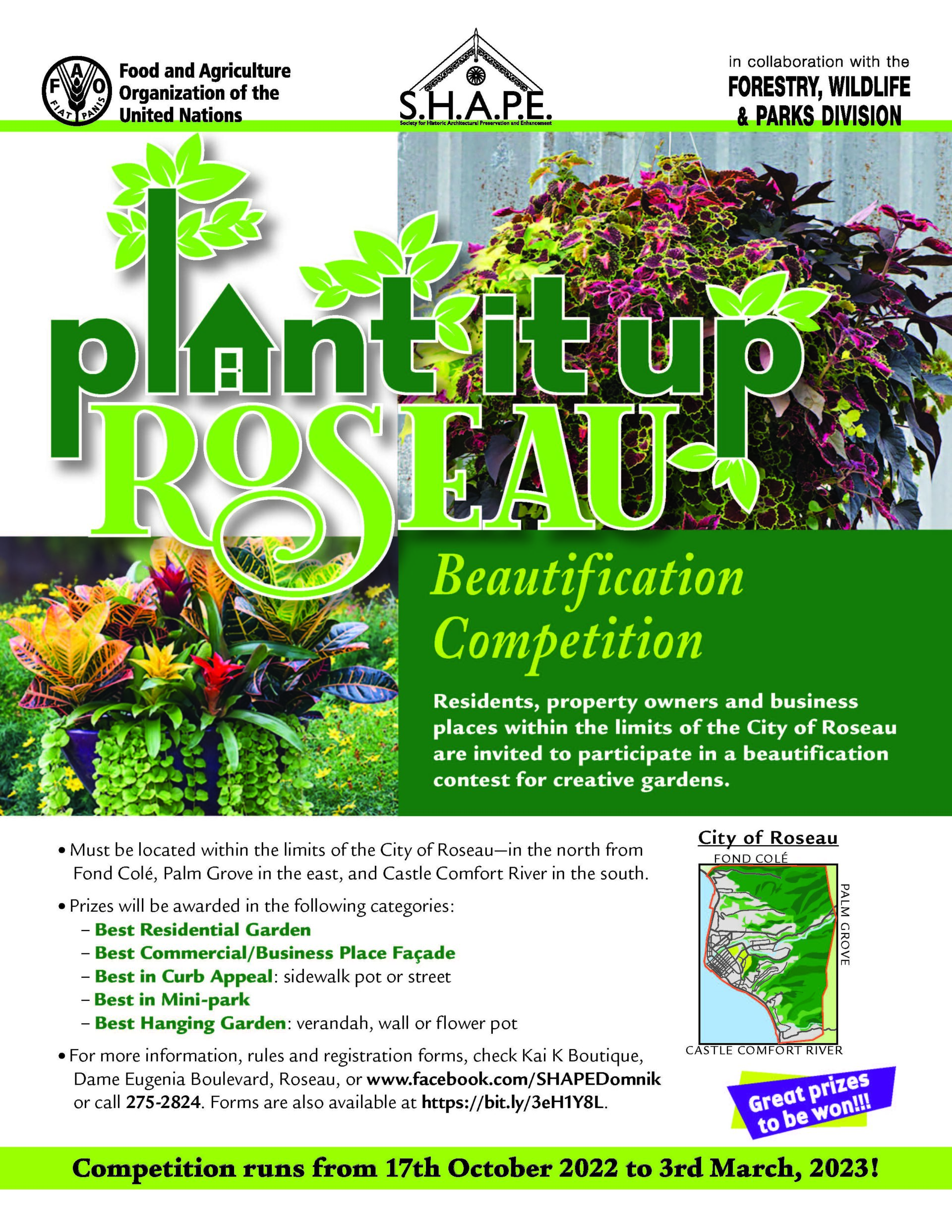 s-h-a-p-e-launches-beautification-competition-for-roseau-dominica