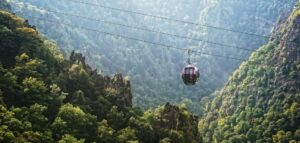 Construction of world’s longest cable car ongoing in the Roseau Valley