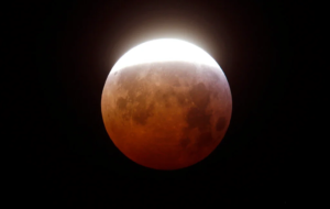 Partial lunar eclipse visible from Dominica on Tuesday morning (with animation)