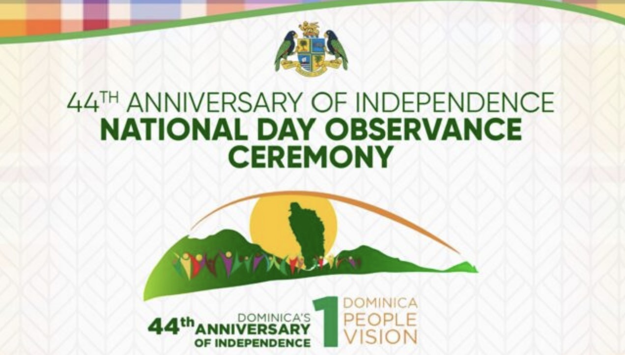 LIVE (from 430 p.m.) Dominica's 44th Anniversary of Independence
