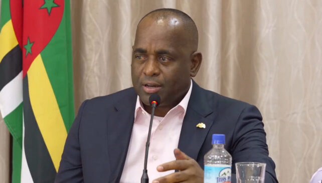 Swearing-in of Roosevelt Skerrit as Prime Minister of Dominica
