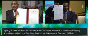 [Press Release] Dominica signs Framework Agreement for Caribbean’s first industrial scale green hydrogen geothermal development