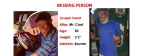 Elderly man residing in Bourne reported missing