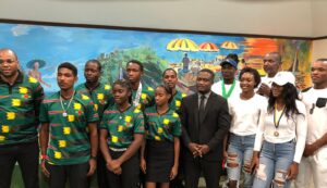 Dominica’s athletes welcomed back home after CARIFTA Games 2023