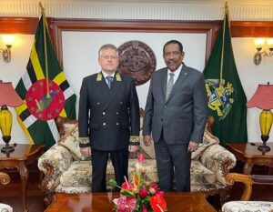 President Savarin expresses Dominica’s concerns over Ukraine war to Russian ambassador