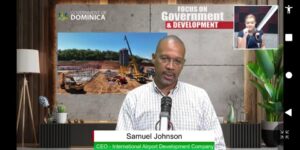 Johnson gives updates on progress of International airport