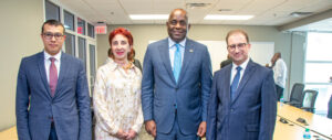 [Press Release] IAAR site visitors meet with Dominica’s  Prime Minister Roosevelt Skerrit to discuss collaboration with the American Canadian School of Medicine