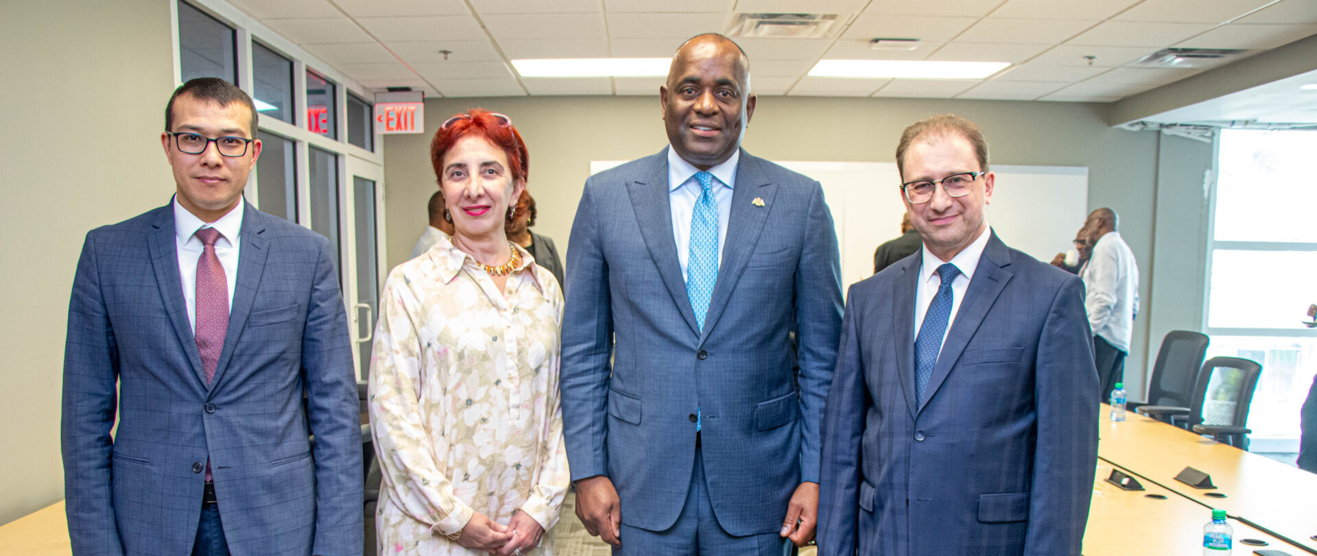 [press Release] Iaar Site Visitors Meet With Dominica S Prime Minister Roosevelt Skerrit To