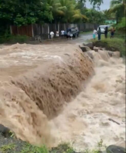 Heavy rains cause flooding in parts of Dominica on Monday