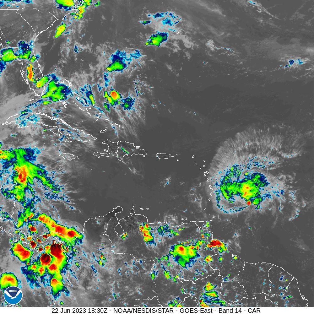 WEATHER UPDATE: Tropical Storm warning continues for Dominica ...