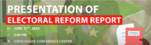 [VIDEO] Presentation of Electoral Reform Report