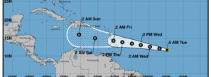 [Loop News] Tropical storm Bret nears closer to the Lesser Antilles