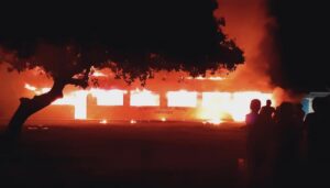 [Loop News]Guyana: Fire guts dorm in Karasabai Village