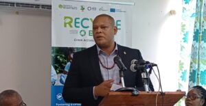 Cozier targets plastic pollution as a major threat to health and environment