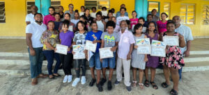 Twenty eight (28) young persons completed the Kalinago 120 Youth Disaster Managers Summer Workshop