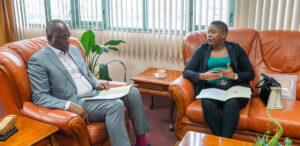 PM meets with Opposition Leader and Member for Salisbury Hon. Jesma Paul