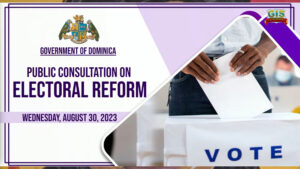 LIVE NOW: Public consultation on electoral reform – Kalinago Territory Salybia Primary School