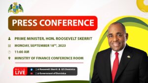 LIVE NOW: Press conference with Prime Minister Roosevelt Skerrit