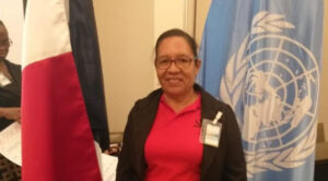 Rosamund Benn, a coconut oil producer in Guyana, recognized as a Leader of Rurality of the Americas by IICA