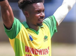 Alick Athanaze named Vice Captain of Windward Volcanoes for CG United Super 50 Cup
