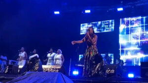 Michele Henderson heats up a wet Windsor Park on night one of WCMF 2023 (snippets)