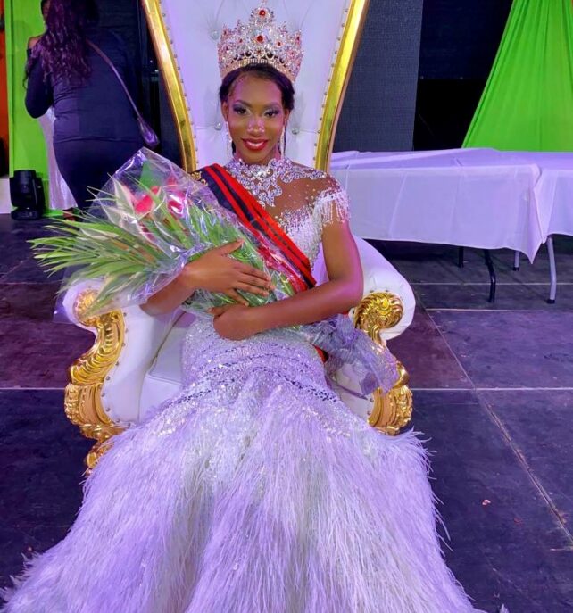 Keriann Thomas, reigning OECS pageant winner