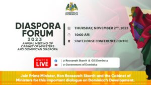 LIVE from 10am Dominica Diaspora Forum