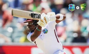 Kavem Hodge scores his first half century in Test Cricket, guiding the West Indies’ resurgence alongside Da Silva