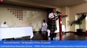 LIVE: Inter Secondary School Debate between Orion Academy and Castle Bruce Secondary School
