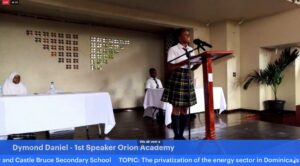 LIVE: Inter Secondary School Debate between Orion Academy and Castle Bruce Secondary School