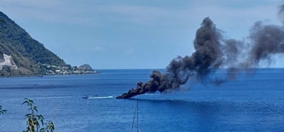 Boat fire leaves man injured - Dominica News Online